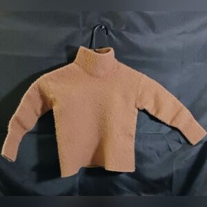 Caramel wool turtleneck